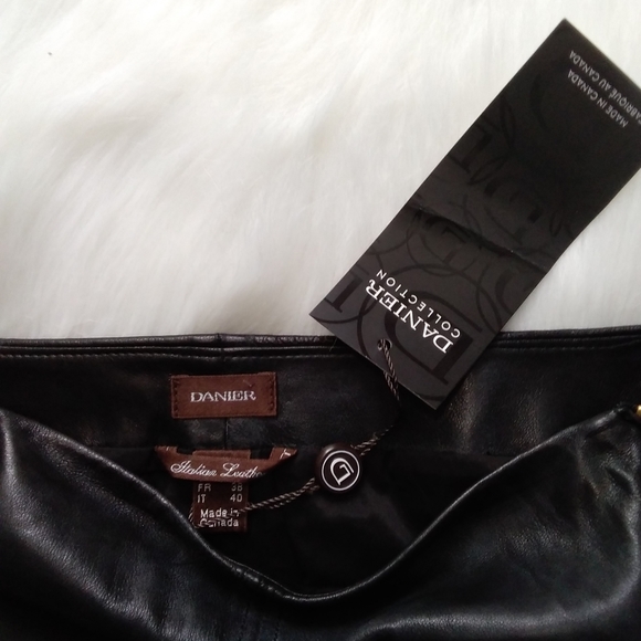 🌟Host Pick🌟DANIER COLLECTION~Italian Leather Skirt - Picture 9 of 16